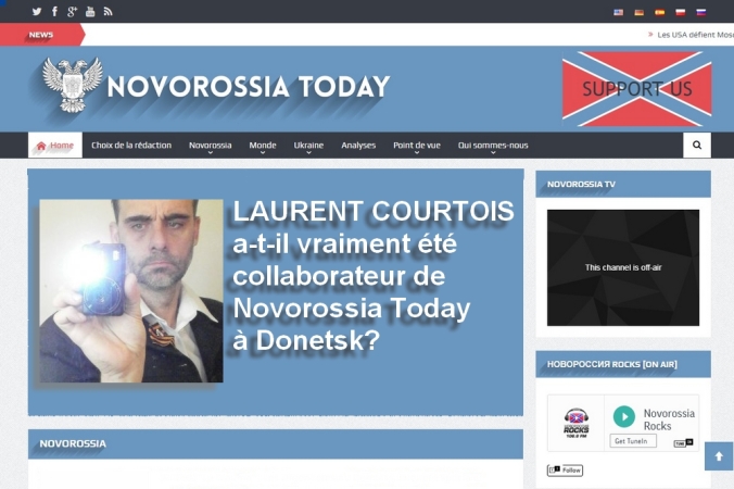 Laurent Courtois Novorossia Today Donbass